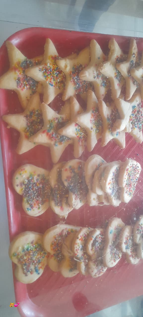 Galletas Estrellas y Corazones Artesanales